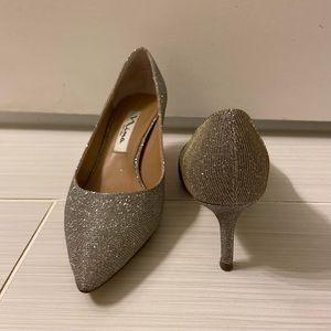 Nina Shoes | Nina60 Glitter Shine Pumps | 6.5W Low Heel